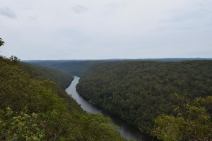 Nepean river the rock looutout