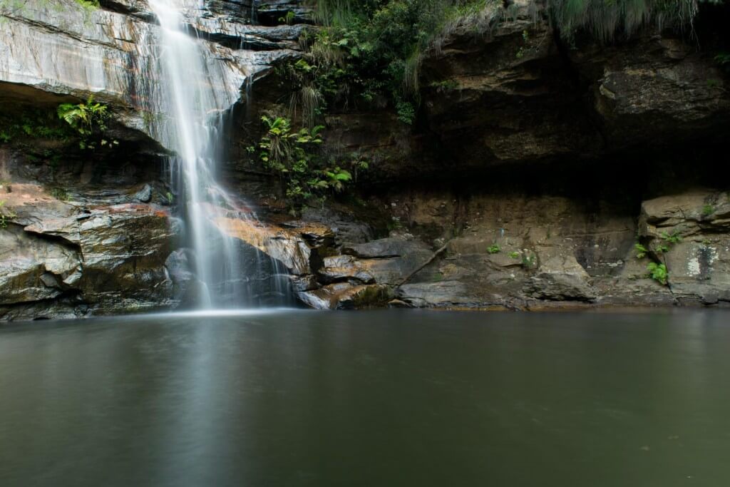 Minnehaha Falls Blue mountaints NSW