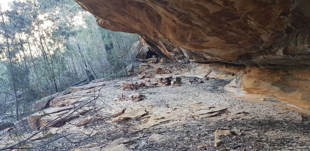 Rock Cave Just Off Jingga Track